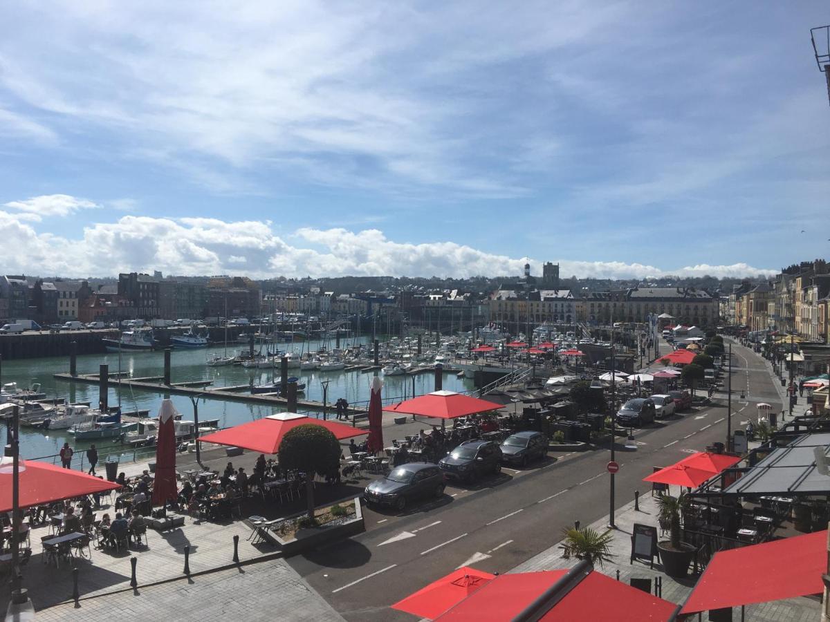 Appartement Entre port et plage à Dieppe Extérieur photo